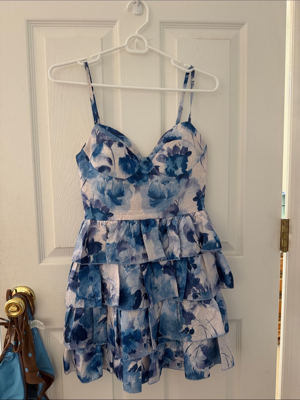 Macys Juniors Size 1 (Woman’s XS) Floral tiered dress